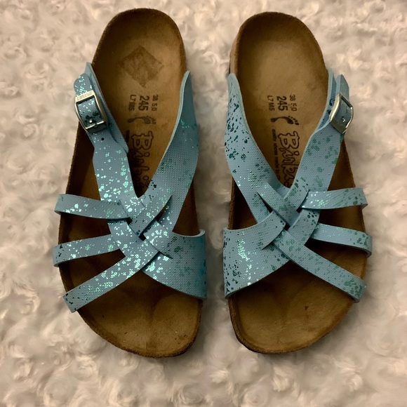 Birkenstock Shoes - BIRKI’S BY BIRKENSTOCK MAHE GLITTER SANDALS